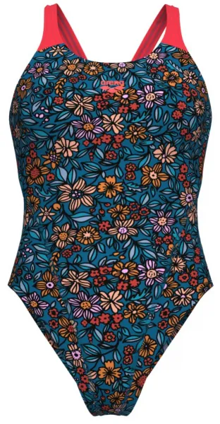 Arena micro floral swimsuit xl - uk38