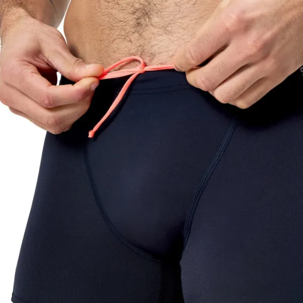 Speedo allover digi v-cut aquashort black/red s - uk32
