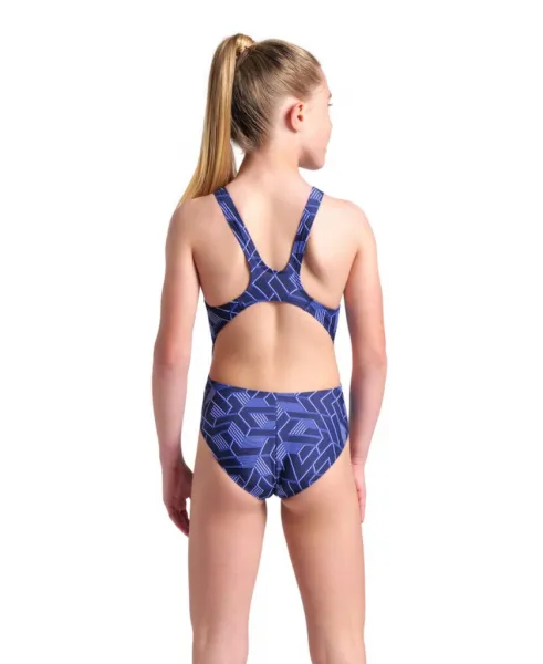 Arena performance escape swim tech girls navy 116cm
