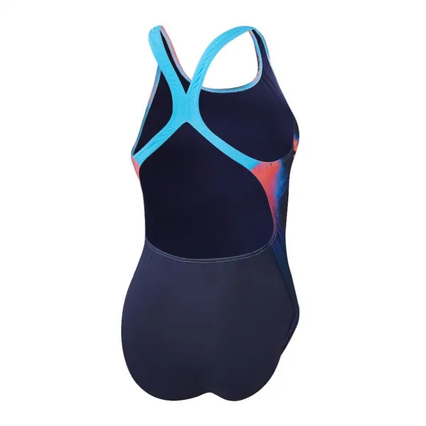 Speedo placement digital powerback true navy/siren red/punch blue s -