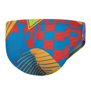 Speedo digi allover 6.5cm brief boy red/yellow 152cm