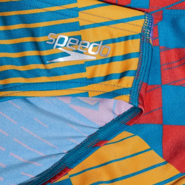 Speedo digi allover 6.5cm brief boy red/yellow 152cm