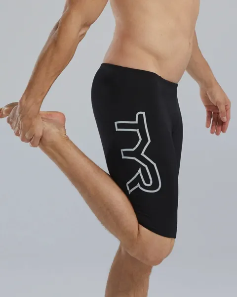Tyr durafast elite jammer large logo black xl - uk38