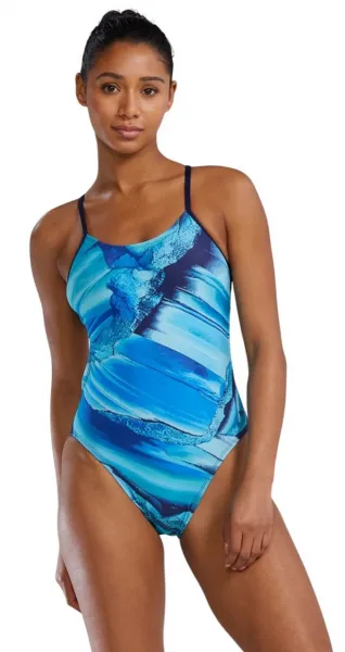 Tyr durafast elite cutoutfit mico quartz blue 3xs - uk26