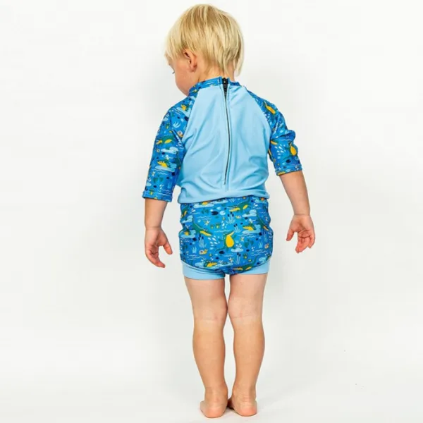 Splash about happy nappy sunsuit crocodile swamp m
