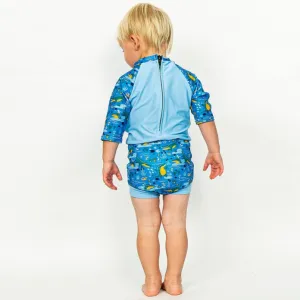 Splash about happy nappy sunsuit crocodile swamp m