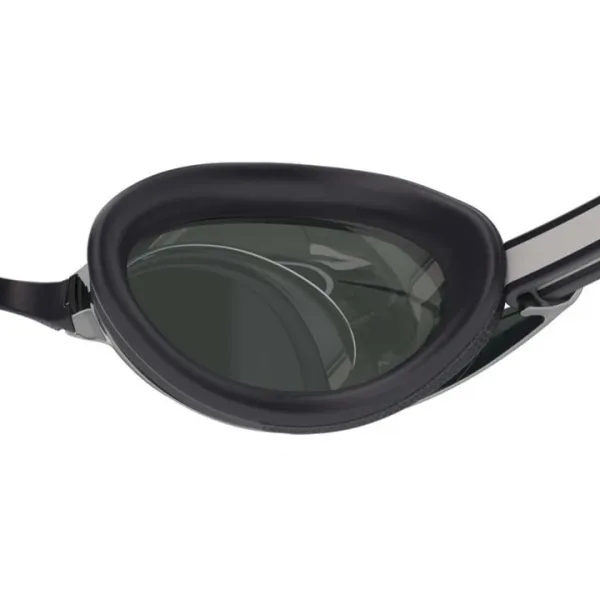 Speedo vanquisher 3.0 mirror černo/stříbrná