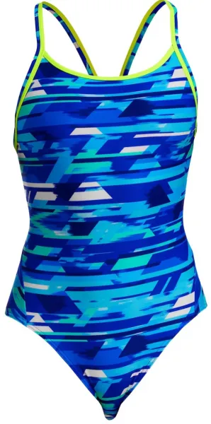Funkita pace racer diamond back one piece girls 176cm