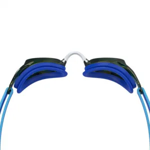 Speedo vanquisher 3.0 mirror junior modrá