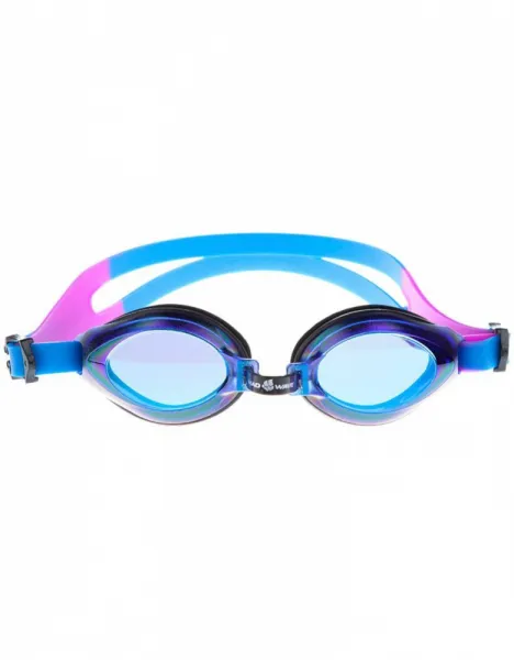 Mad wave aqua rainbow goggles junior modrá