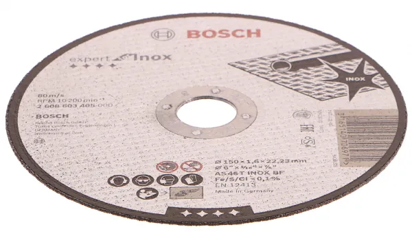 Dělicí kotouč rovný Expert for Inox - Rapido - AS 60 T INOX BF, 125 mm, 1,0 mm - 316514021 BOSCH