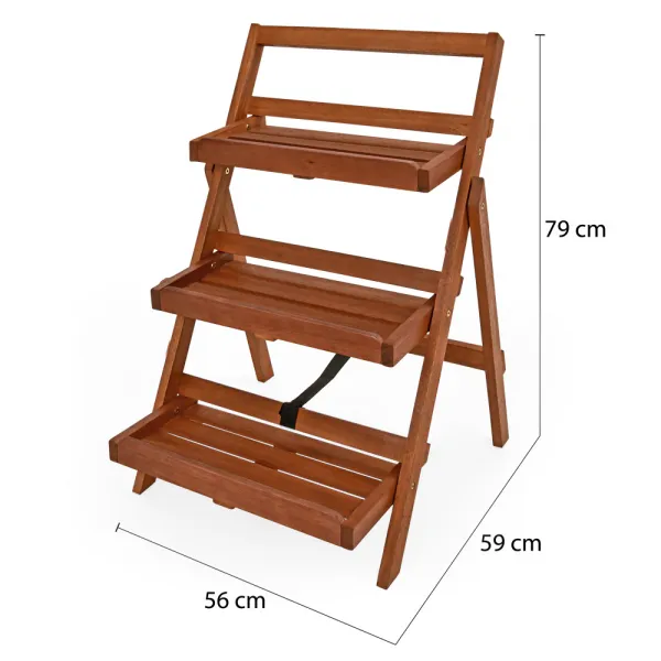 Kvetinový regál D3758 Dekorhome