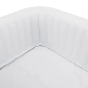 Nafukovacia vírivka, sivá/biela, 2-4 os, 600 l, KAMINO NEW TYP 3