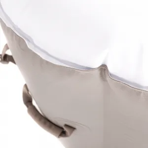 Nafukovacia vírivka, sivohnedá Taupe/biela, 4-6 os, 910 l, KAMINO NEW TYP 4