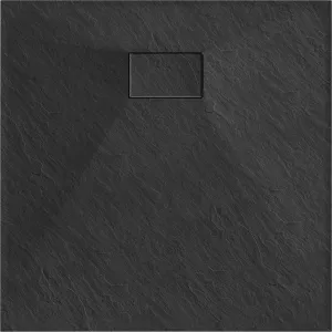 MEXEN - Hugo sprchová vanička štvorcová SMC 80x80, čierna 42708080