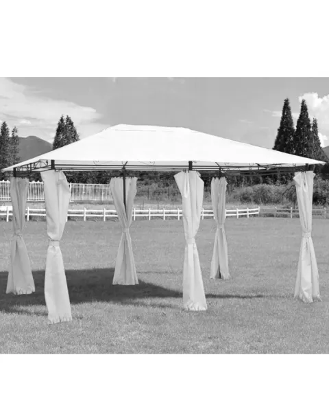 Chomik Záhradný altánok GAZEBO | sivá