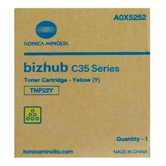 Konica Minolta TNP-22Y žltý (yellow) originálny toner