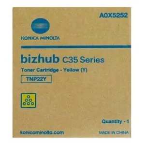 Konica Minolta TNP-22Y žltý (yellow) originálny toner