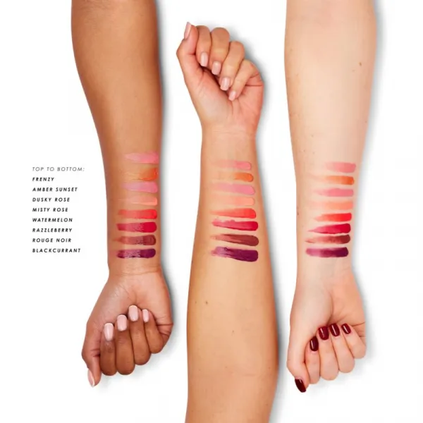 MUA Makeup Academy Blushed Liquid Blusher tekutá lícenka odtieň Razzleberry 10 ml