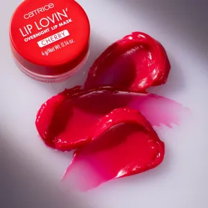 Catrice Lip Lovin' hydratačná maska na pery na noc odtieň 020 Cherry Pop 4 g