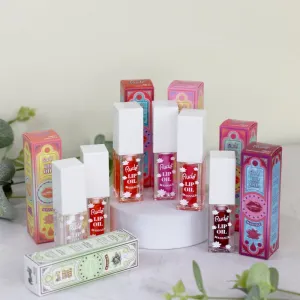 Rude Cosmetics Lip Oil Massage olej na pery s hydratačným účinkom odtieň Chillaxin’ Cherry 4 ml