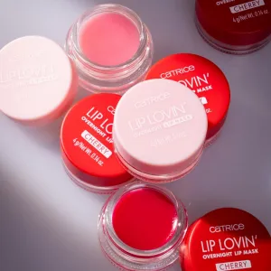 Catrice Lip Lovin' hydratačná maska na pery na noc odtieň 020 Cherry Pop 4 g