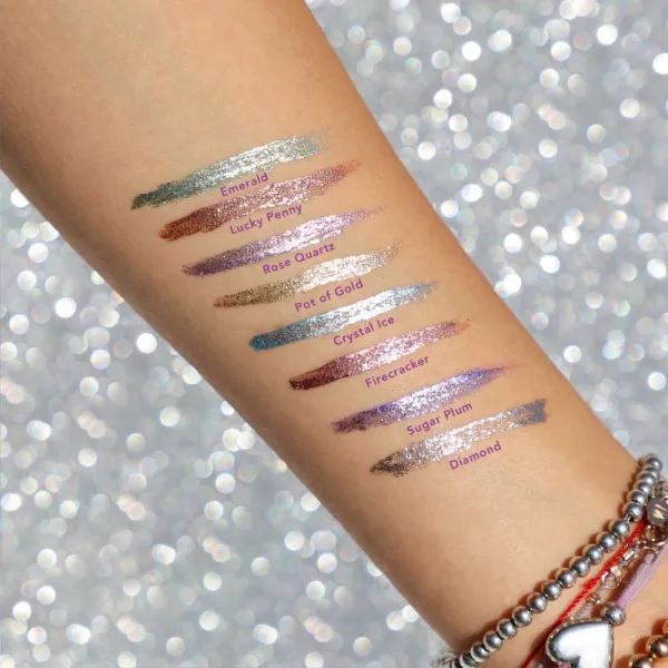 Rude Cosmetics Gimme Shimmer dlhotrvajúce očné linky odtieň Firecracker 2.5 g