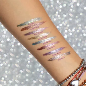 Rude Cosmetics Gimme Shimmer dlhotrvajúce očné linky odtieň Firecracker 2.5 g
