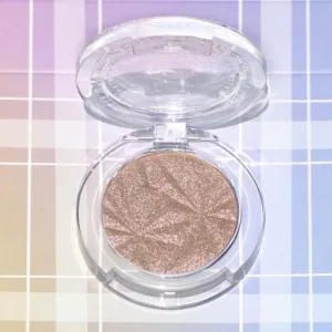 Rude Cosmetics Manga Collection Twinkle Twinkle Highlighter kompaktný púdrový rozjasňovač odtieň Sawa-Chan's Heart 4 g