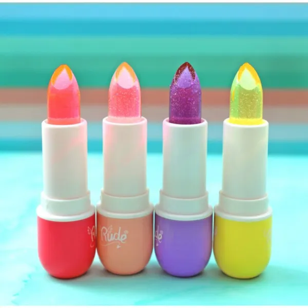 Rude Cosmetics Manga Collection Lip Balm hydratačný balzam na pery odtieň Peach Kiss 3.5 g