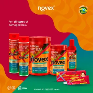 Novex Brazilian Keratin posilňujúci a obnovujúci kondicionér 300 ml