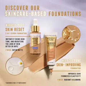 Max Factor Miracle Pure Skin Reset ošetrujúci make-up odtieň 95-100 Deep To Very Deep 30 ml