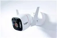 TP-LINK držák/stojan pro kamery Tapo C310/C320WS/C325WB na stěnu a strop, bílý s krytkou kabelů (1ks)
