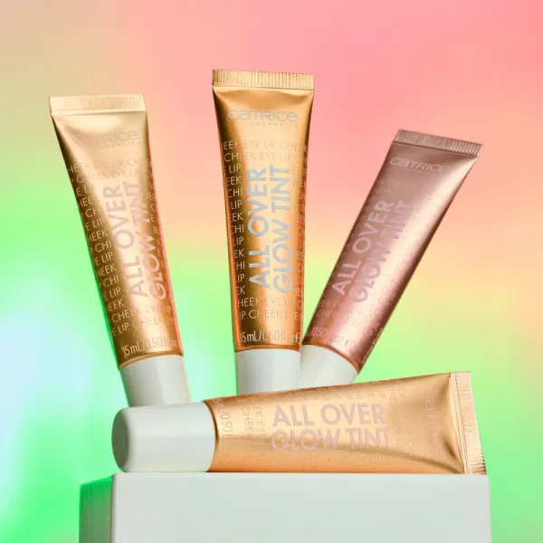 Catrice All Over Glow Tint multifunkčné líčidlo na oči, pery a tvár odtieň 030 · Sun Dip 15 ml