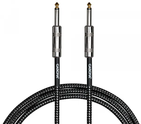 Cascha Standard Line Guitar Cable 9 m Rovný - Rovný Nástrojový kábel