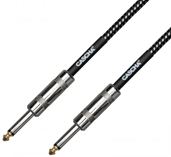 Cascha Standard Line Guitar Cable 9 m Rovný - Rovný Nástrojový kábel