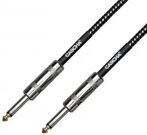 Cascha Standard Line Guitar Cable 9 m Rovný - Rovný Nástrojový kábel