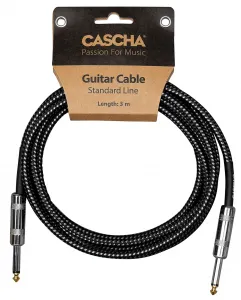 Cascha Standard Line Guitar Cable 9 m Rovný - Rovný Nástrojový kábel