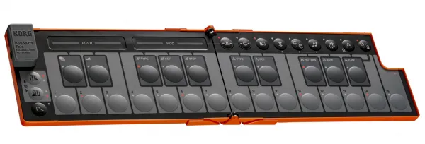 Korg nanoKEY Fold Lava Orange
