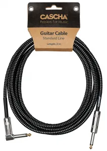 Cascha Standard Line Guitar Cable 9 m Rovný - Zalomený Nástrojový kábel