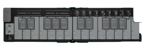 Korg nanoKEY Fold Alpine Green