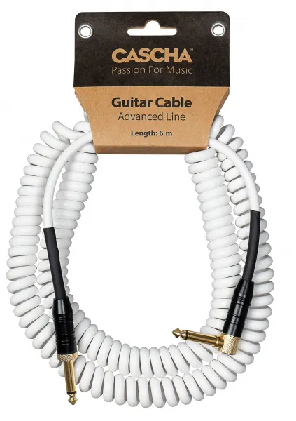 Cascha Advanced Line Guitar Cable 6 m Rovný - Zalomený Nástrojový kábel