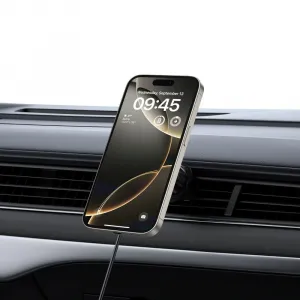 Tech-Protect V5 MagSafe Dash Vent držiak na mobil do auta 15W, čierny