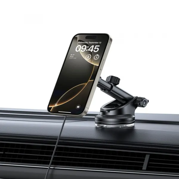 Tech-Protect V5 MagSafe Dash Vent držiak na mobil do auta 15W, čierny