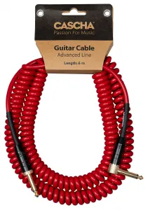 Cascha Advanced Line Guitar Cable 6 m Rovný - Zalomený Nástrojový kábel