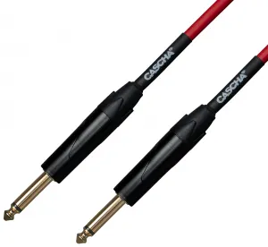 Cascha Advanced Line Guitar Cable 9 m Rovný - Rovný Nástrojový kábel
