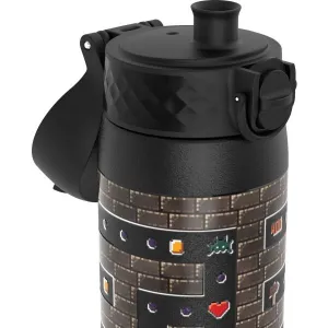 Ion8 LEAK PROOF GAMER 600 ML nehrdzavejúca fľaša, čierna, veľkosť