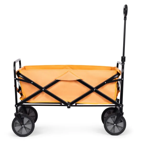 Plážový přepravní vozík  MultiGarden 47x105 cm oranžový