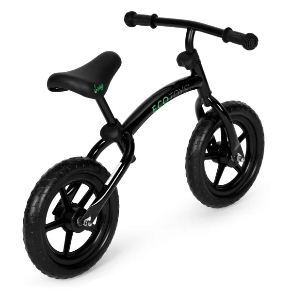 Dětské kolo/odrážedlo EVA ECOTOYS černé