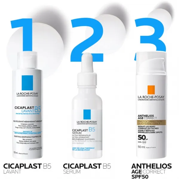 La Roche-Posay Anthelios Age Correct denný ochranný krém proti starnutiu pleti SPF 50 50 ml